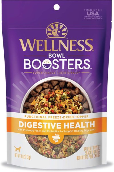 Wellness CORE Bowl Boosters Digestive Health Dry Dog Food Topper, 4-oz bag slide 1 of 10