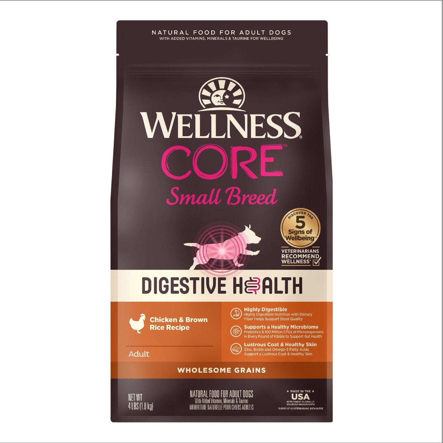 wellness core small breed digestive health