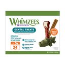WHIMZEES by Wellness Value Box Dental Chews Natural Grain-Free Dental Dog Treats, Large, 24 count