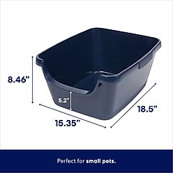 Frisco High Sided Small Pet Litter Box slide 2 of 4