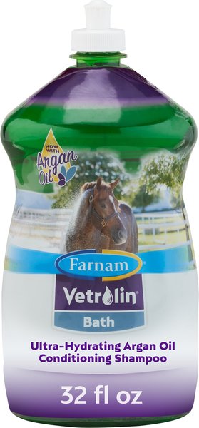 Farnam Vetrolin Hydrating Argan Oil Horse Shampoo, 32-oz bottle slide 1 of 7