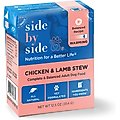 Side By Side Warming Complete & Balanced Chicken & Lamb Stew Wet Dog Food, 12.5-oz box