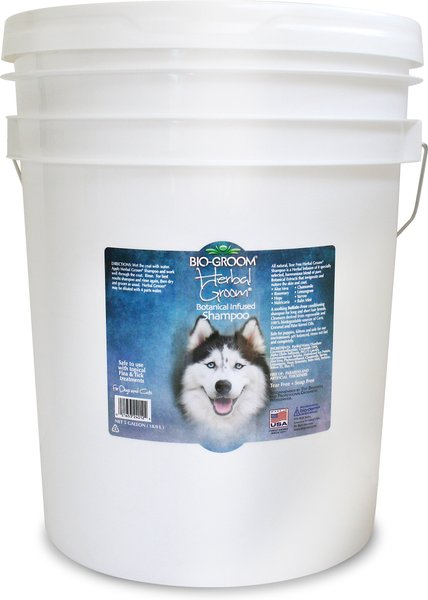 Bio-Groom Herbal Groom Conditioning Dog Shampoo, 5-gallon pail slide 1 of 5