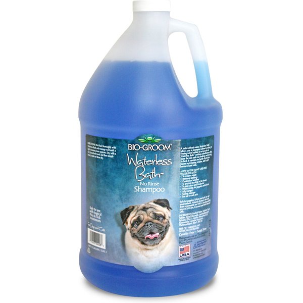 BIO-GROOM Waterless Bath Tearless Dog Shampoo, 1-gal bottle - Chewy.com