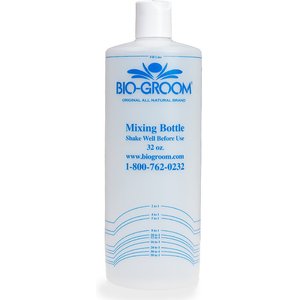 Bio-Groom Mixing Bottle, 32-oz bottle