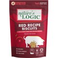 Nature's Logic Red Recipe Biscuits with Pork, Lamb & Venison Meals Dog Treats, 14-oz bag