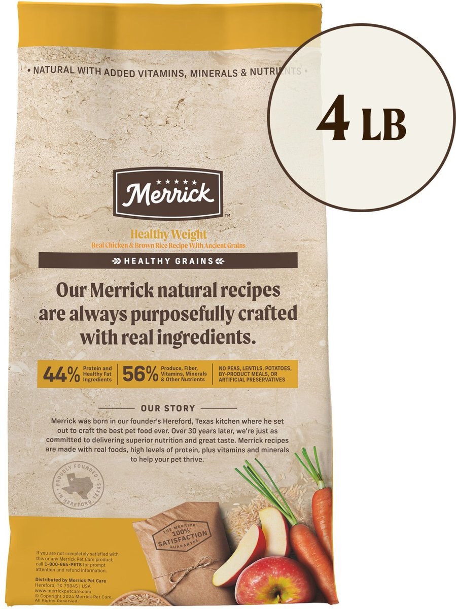 Merrick healthy 2024 weight recipe