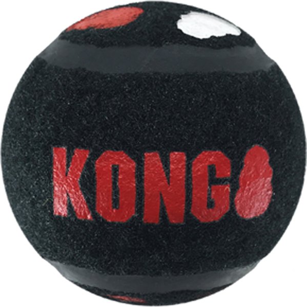 KONG Signature Sport Balls Dog Toy, Red, Large slide 1 of 5