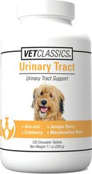 VetClassics Urinary Tract Chewable Tablets Dog Supplement, 120 count