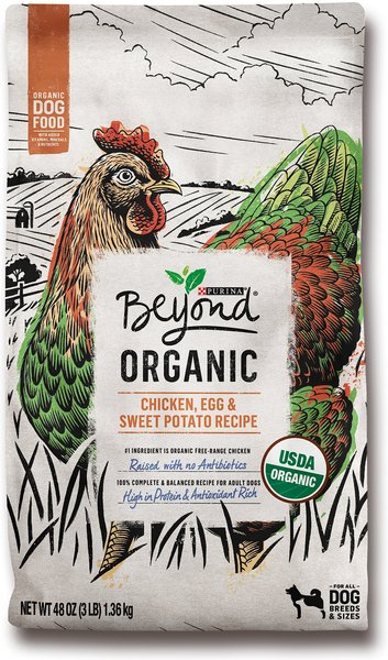 Discontinued - PURINA BEYOND High Protein Organic Chicken, Egg & Sweet ...