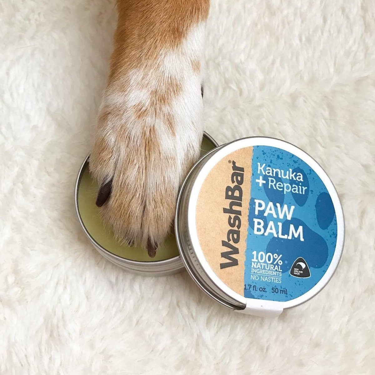 Washbar store paw balm