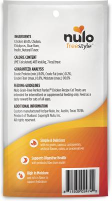 Show full view: Nulo Freestyle Perfect Purees Chicken Recipe Grain-Free Lickable Cat Treats, 0.5-oz, pack of 6 slide 3 of 10