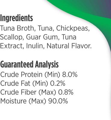 Show full view: Nulo Freestyle Perfect Purees Tuna & Scallop Recipe Grain-Free Lickable Cat Treats, 0.5-oz, pack of 6 slide 7 of 10