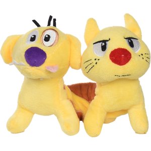 Fetch For Pets Nickelodeon CatDog Squeaky Plush Dog Toy
