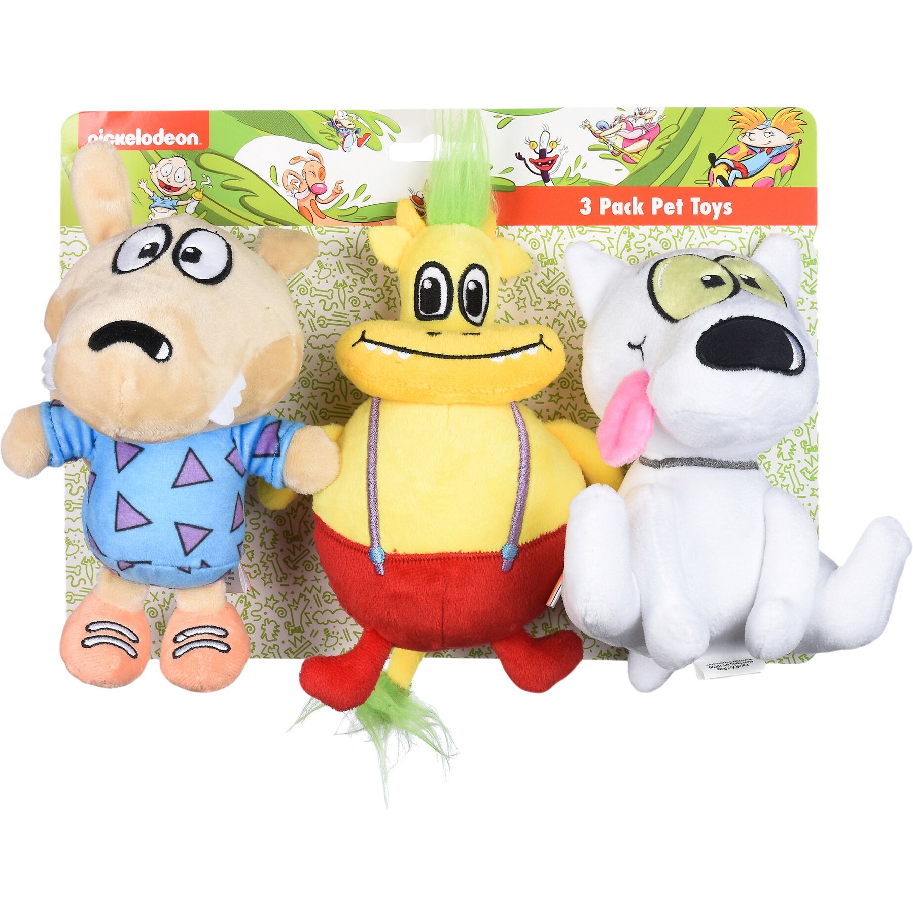 Nickelodeon store stuffed animals