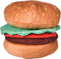 Fetch For Pets SpongeBob Krabby Patty Squeaky Plush Dog Toy