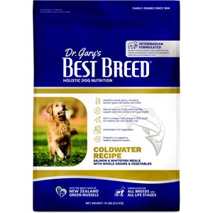 Dr. Gary's Best Breed Holistic Coldwater Recipe Dry Dog Food, 13-lb bag