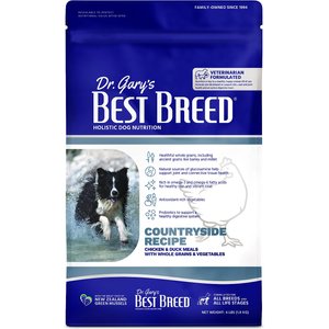 Dr. Gary's Best Breed Holistic Countryside Recipe Dry Dog Food, 4-lb bag