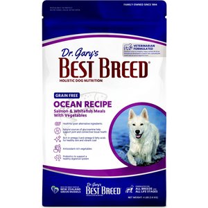 Dr. Gary's Best Breed Grain-Free Ocean Recipe Dry Dog Food, 4-lb bag