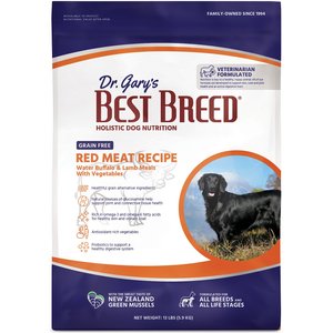 Dr. Gary's Best Breed Grain-Free Red Meat Recipe Dry Dog Food, 13-lb bag