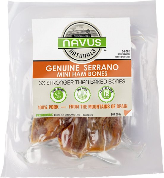 genuine serrano soft chew dog treats