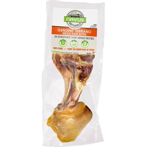 Navus Naturals Genuine Serrano Mega Ham Bone Dog Treat