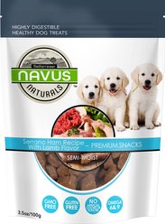 Navus Naturals Serrano Ham Recipe with Lamb Flavor Dog Treats, 3.5-oz bag