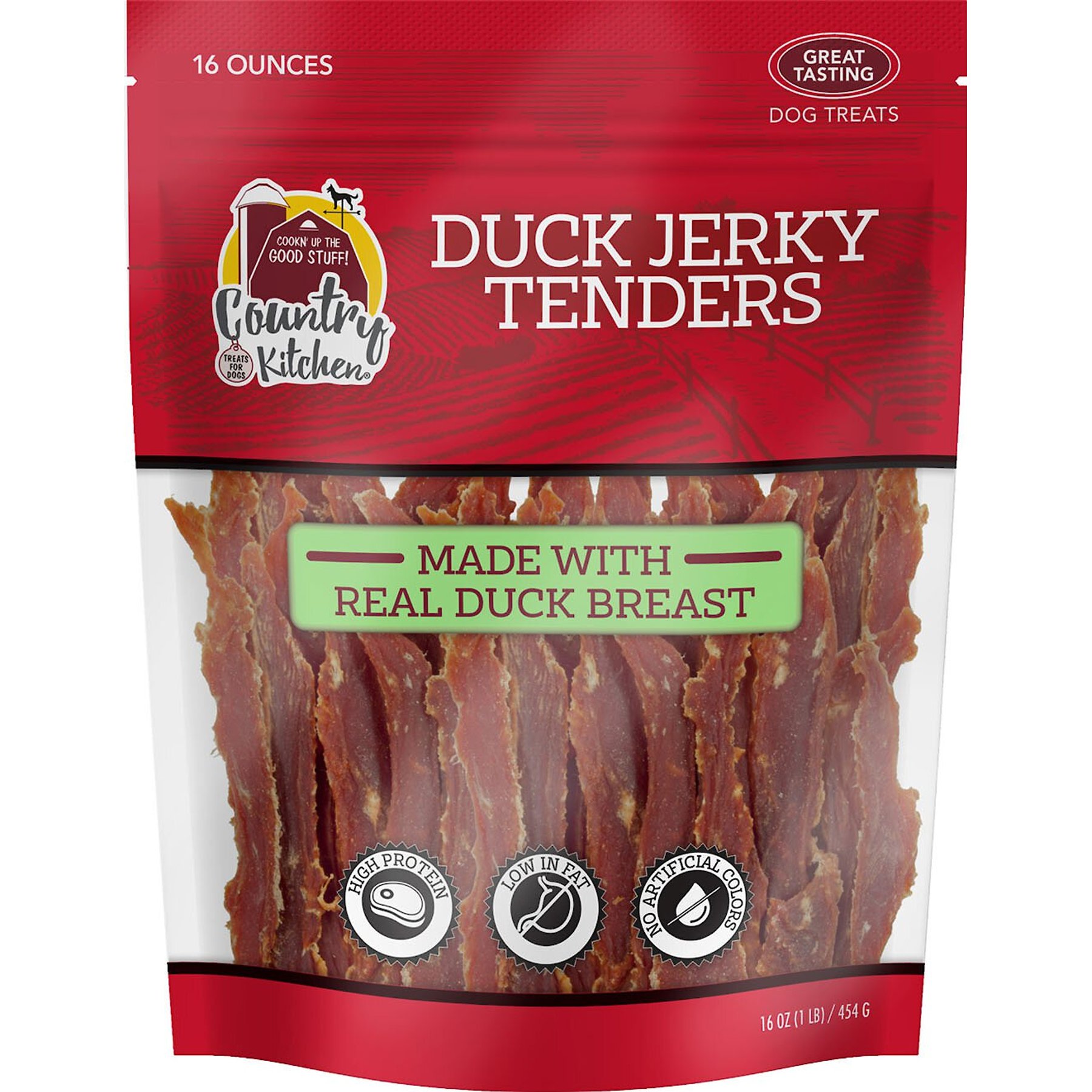 K9 shop duck jerky