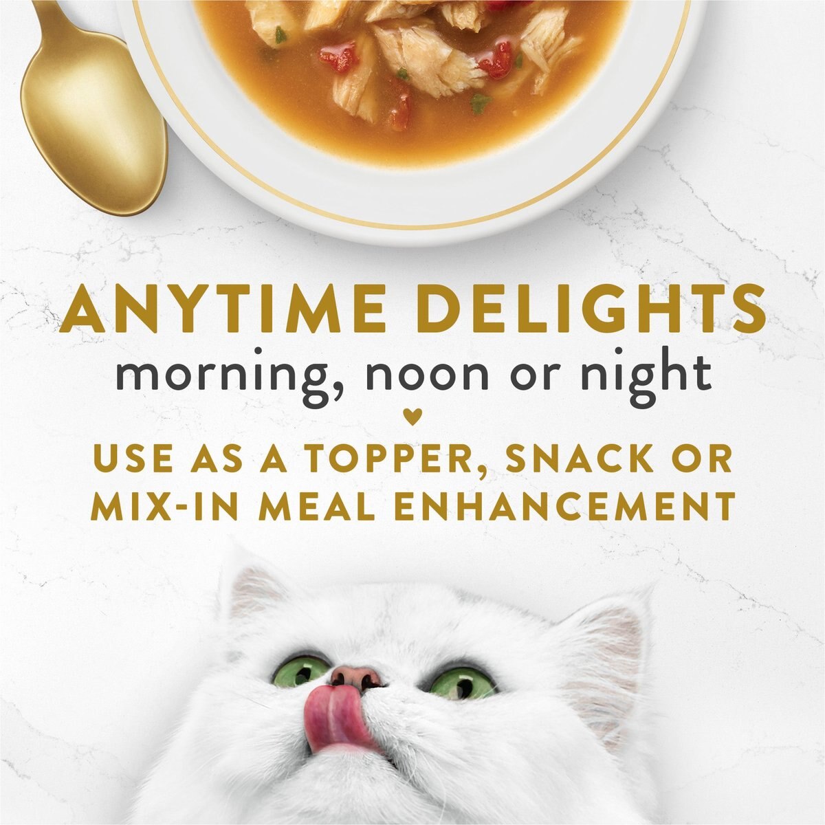 FANCY FEAST Broths Seafood Bisque & Accents of Real Crab GrainFree Cat