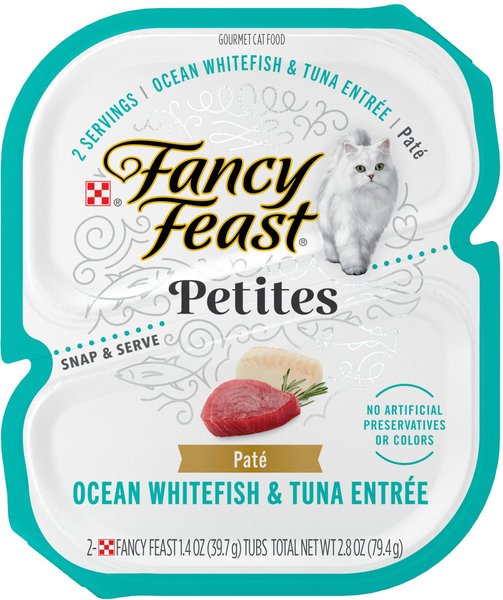 FANCY FEAST Petites Pate Ocean Whitefish Tuna Entree Wet Cat