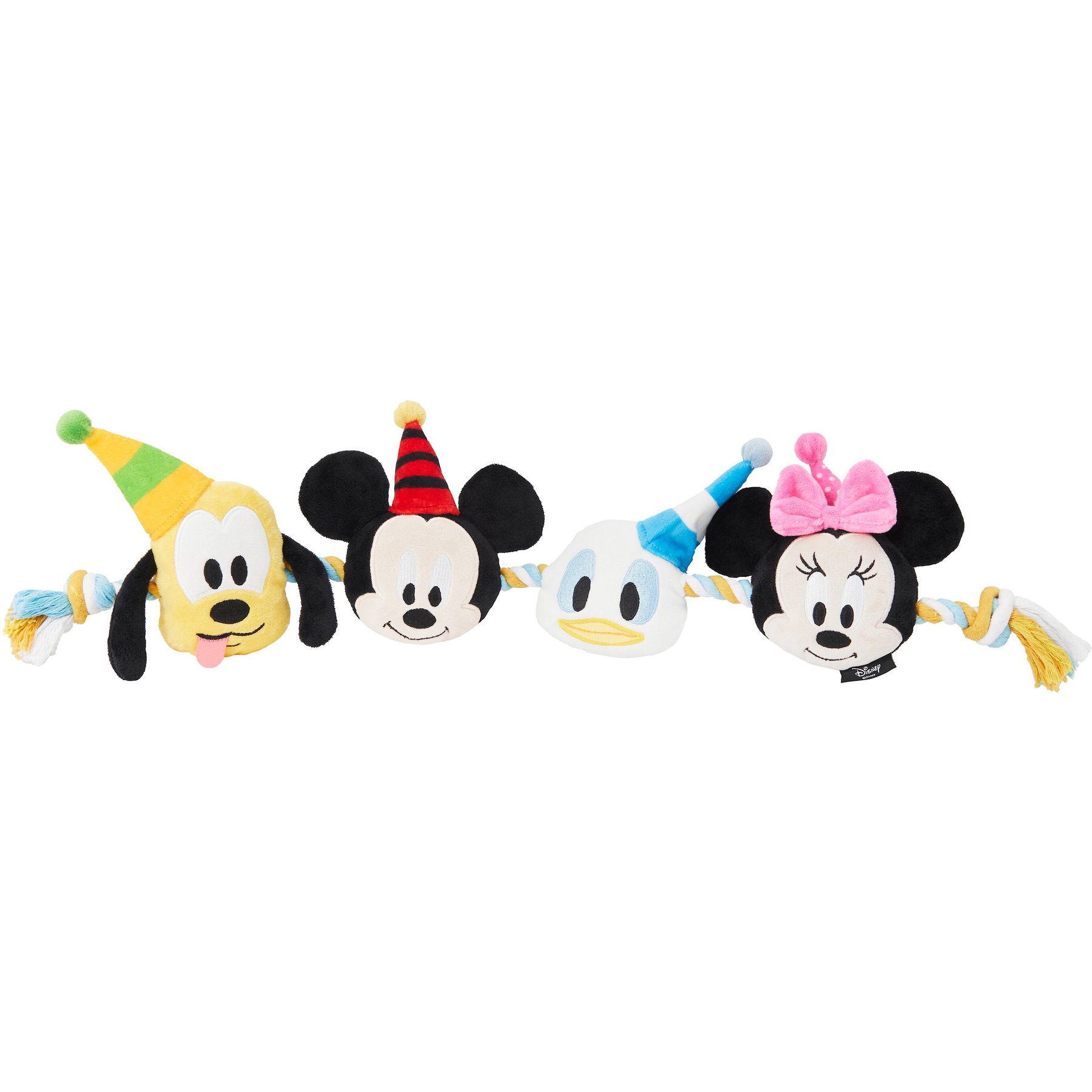 Disney Mickey & Friends Straw Buddies Mickey, Minnie, Donald