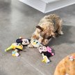 Disney Holiday Mickey & Minnie Mouse Gingerbread Cookies Plush with Rope Squeaky Dog Toy