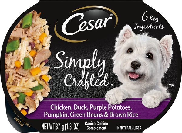 Cesar simply crafted chicken dog food hotsell