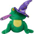 Frisco Magic Wizard Frog Plush Squeaky Dog Toy