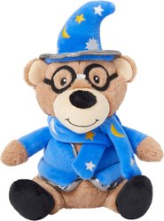 Frisco Magic Wizard Bear Plush Squeaky Dog Toy