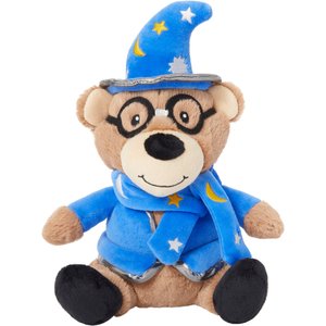 Frisco Magic Wizard Bear Plush Squeaky Dog Toy