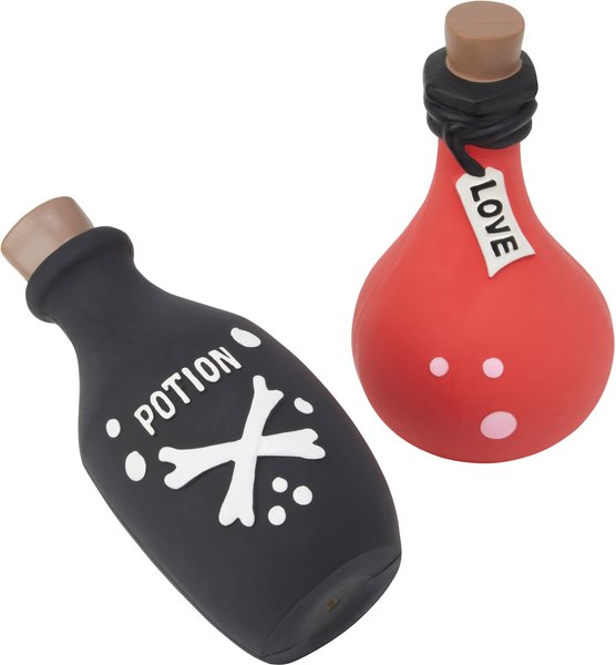 Frisco Magic Potions Latex Squeaky Dog Toy, 2 count slide 1 of 4