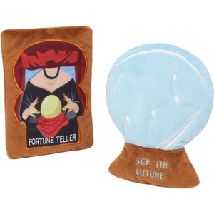 Frisco Magic Fortune Teller Plush Cat Toy with Catnip, 2 count