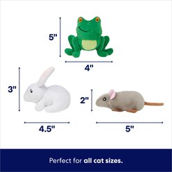 Frisco Magic Familiars Plush Cat Toy with Catnip, 3 count slide 2 of 5