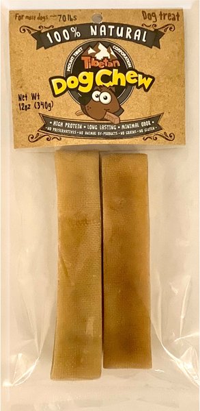 Tibetan Dog Chew X-Large Breed Grain-Free Dog Treats, 12-oz pouch slide 1 of 9