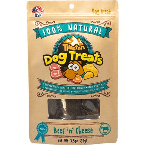 Discontinued - TIBETAN DOG TREATS Beef 'n' Cheese Grain-Free Dehydrated ...