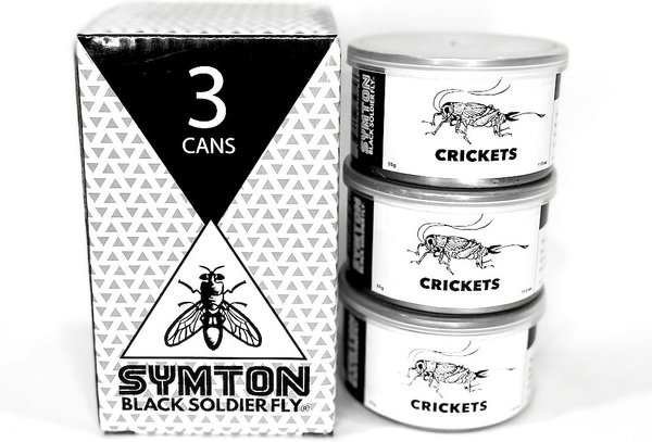 Symton Crickets Canned Reptile Food, 35-g, count of 3 slide 1 of 4
