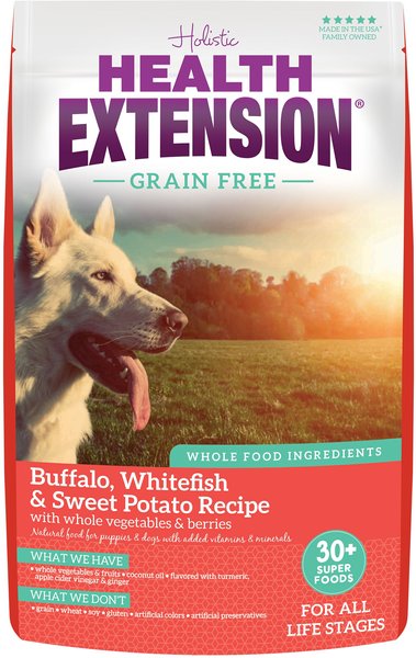 Health extension hot sale dog food canada