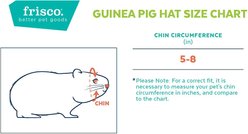 Frisco Pirate Guinea Pig Costume Hat, One Size, Black slide 2 of 4