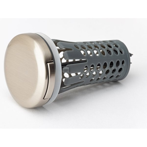 DRAIN BUDDY Sink Drain Stopper & Replacement Basket, Chrome - Chewy.com