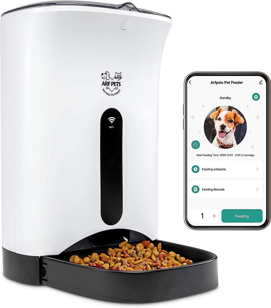 ARF PETS Automatic Smart Feeder Dog Cat Food Dispenser Chewy