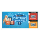 Puppy Chow Classic Ground Variety Pack Beef & Chicken Wet Puppy Food, 5.5-oz can, case of 16