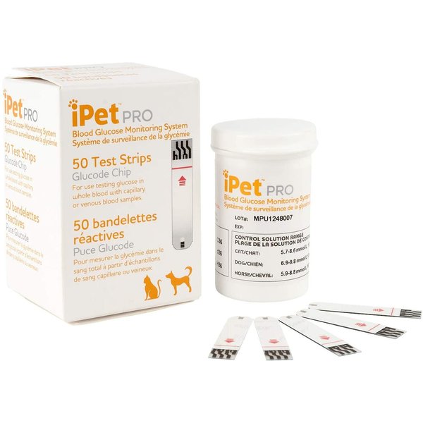 ipet pro glucose test strips