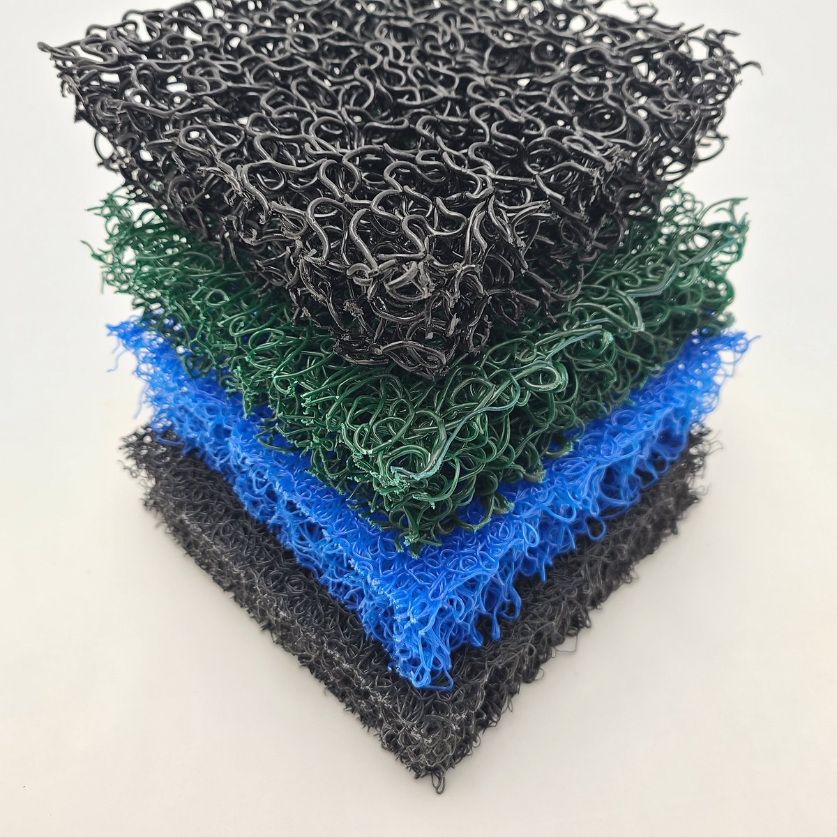 LIFEGARD AQUATICS AquaMesh Fish Pond Filter Media, Green