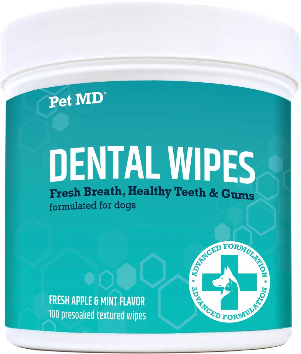 Canine clearance dental wipes